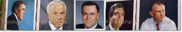 Art solutions to corporations - portraits of CEOs and board of directors