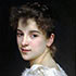Oil painting reproduction sample #258 Gabrielle Cot, 1890 by William-Adolphe Bouguereau