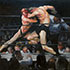 Reproduction sample of well-known oil paintings #410 Stag at Sharkey’s by George Bellows