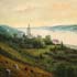 Reproduction samples #198 Classical Landscape recreated by PaintingsPal artist WJS in 2003