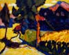 Stock oil painting reproductions #227 Summer Landscape by Wassily Kandinsky (sold)